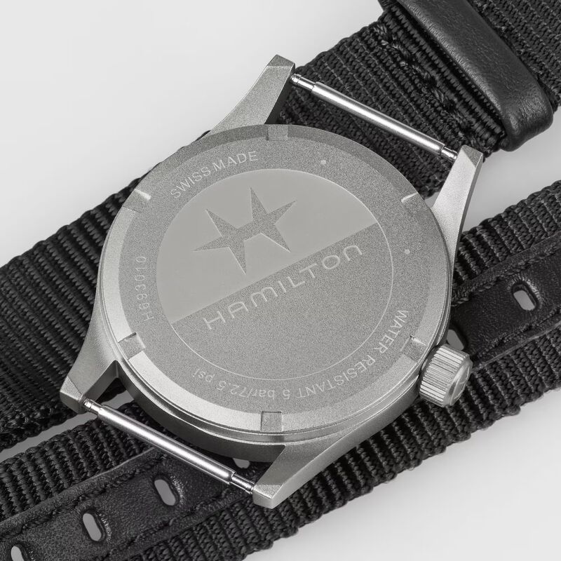 Hamilton Khaki Field Quartz Watch Black Dial, 33mm image number 3