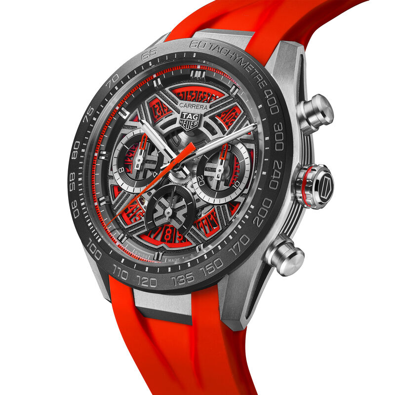 TAG Heuer Carrera Chronograph Extreme Sport Red Dial, 44mm image number 1