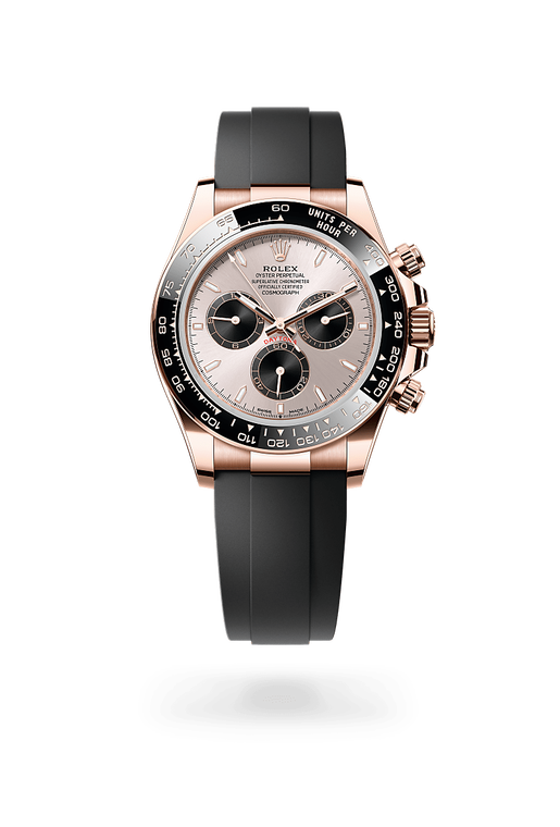 rolex cosmograph daytona in 18 kt everose gold, m126515ln-0006 - ben bridge