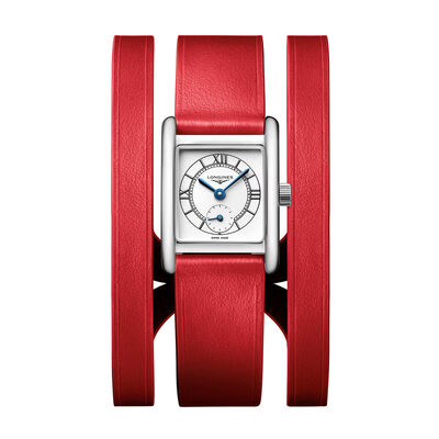 Longines Mini DolceVita Silver Dial Watch, 21.5x29mm