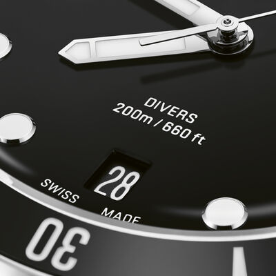Oris Divers Date Black Dial, 39 mm