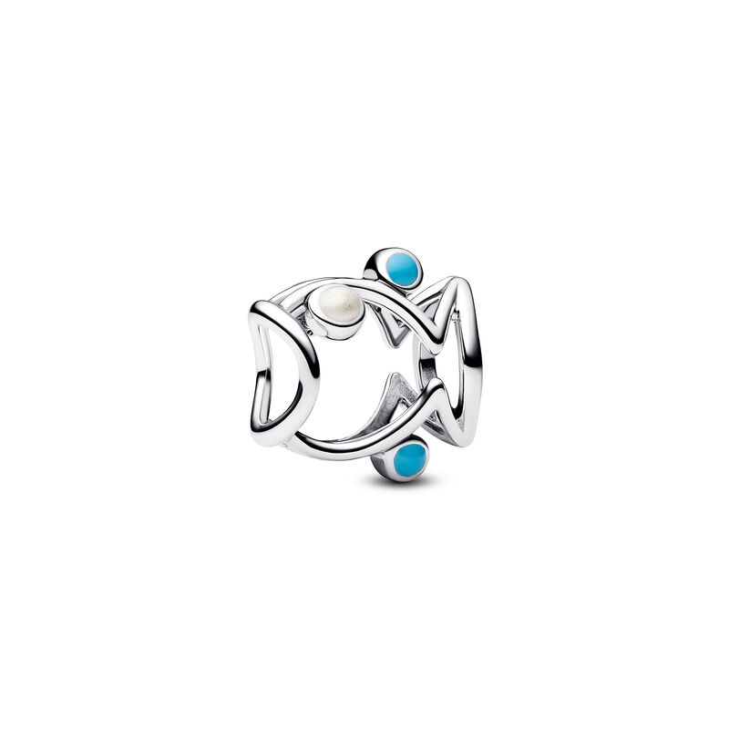 Pandora Openwork Fish Charm image number 0