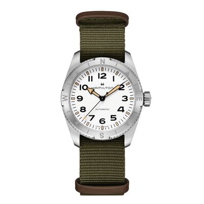 Hamilton Khaki Field Expedition Auto Watch White Dial, 37mm